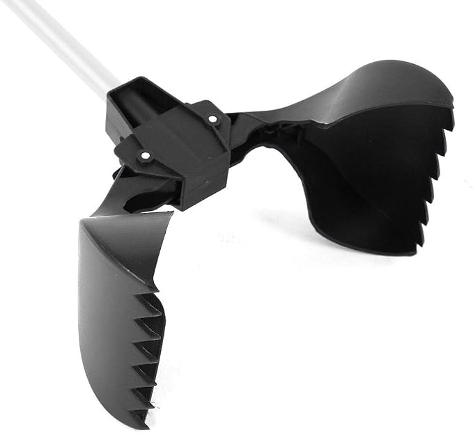 Pet Pooper Scooper Long Handle 28.7 Inch Dog Poop Picker Upper, No Bend Waste Pickup Tool for Dogs and Cats, Portable Pet Waste Grabber for Yard Lawn Outdoor Indoor Use