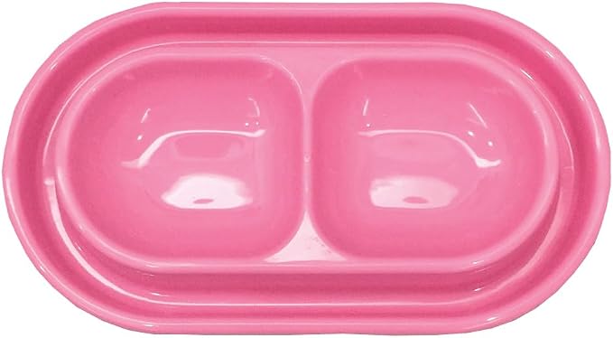 Ant Proof Cat Dish 32 Oz Pet Food Water Bowl for Dogs Cats Pink, M | Ant Proof Food Bowl, No Spill Dish, Outdoor Feeding, Deep Wide Water Moat, Ants Barrier Blocks Insects, Lightweight Plastic