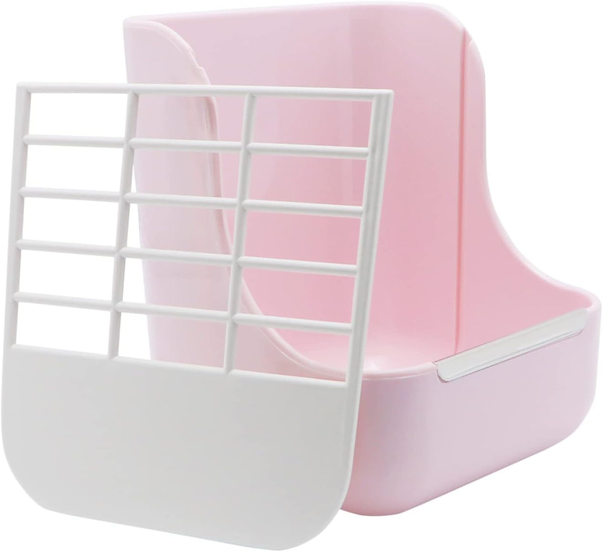 Litewoo Rabbit Hay Feeder Food Bowl Feeding Rack for Small Animal Guinea Pig Chinchilla Bunny Cage Accessories