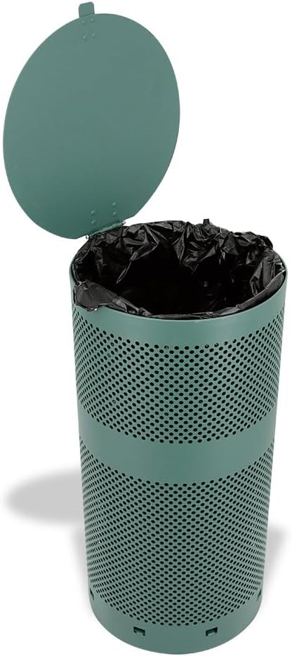 ZERO WASTE USA - Dispense-Art™ Low Profile Dog Waste Station - Sunflower | UV-printed aluminum low-profile station with 400 bags, 25 liners, 25% larger dispenser, rust-proof commercial design
