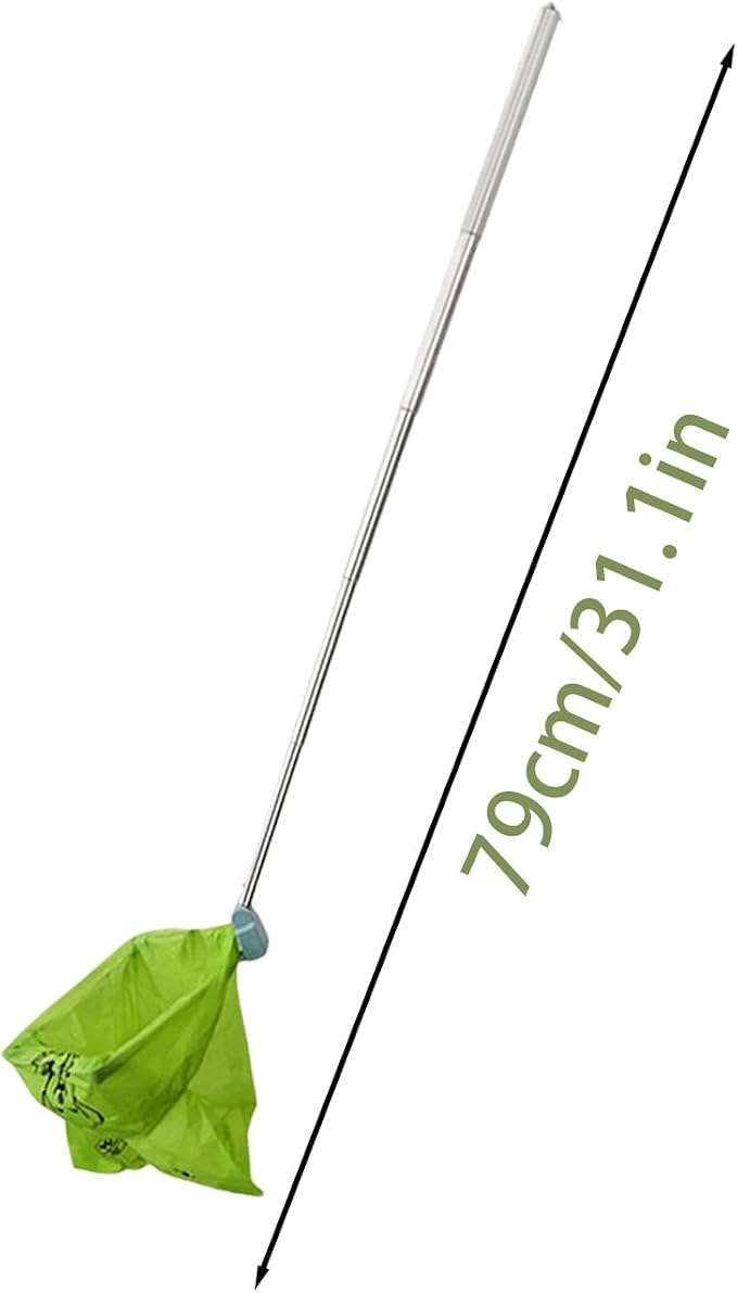 Poop Scooper for Dogs Long Handle No Bending Heavy Duty Waste Removal | Poop Scoop Pet Supplies for Garden Yard Pathway Patio Lawn Shopping