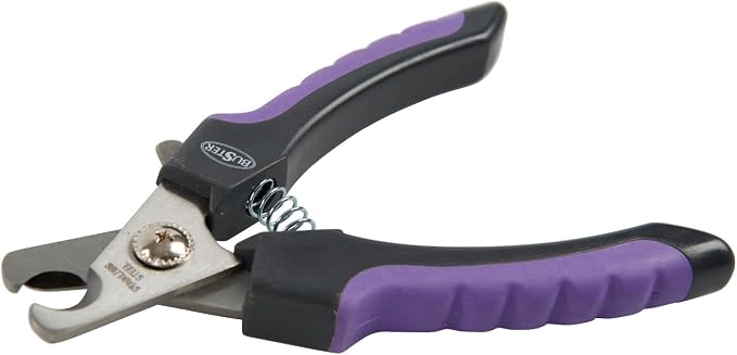 Kruuse Buster Professional Dog Nail Clipper – Large Size – Heavy-Duty Pet Nail Trimmer for Large Dogs and Cats – Stainless Steel Blades, Non-Slip Handle, Safety Guard – Vet-Recommended