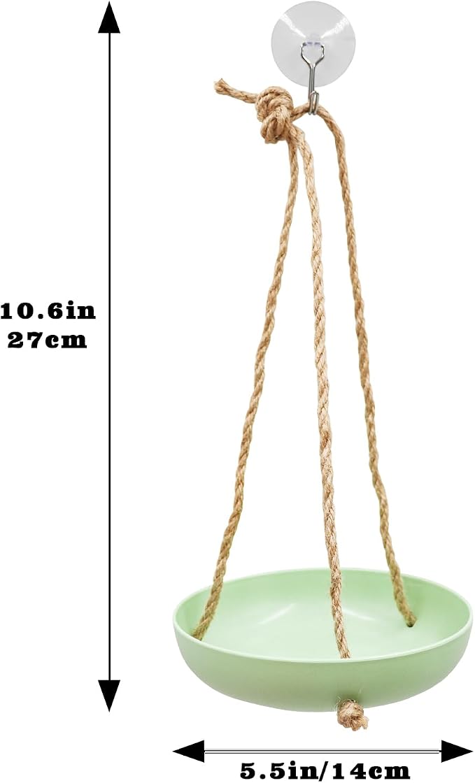 Frog Swing Toys, Gecko Swing Toys, Plastic Reptile Amphibian Climbing Toys, Tank Aquarium Terrarium Decoration Accessories, Suitable for Frog Gecko Lizard Chameleon Hermit Crab Hamsters Rats