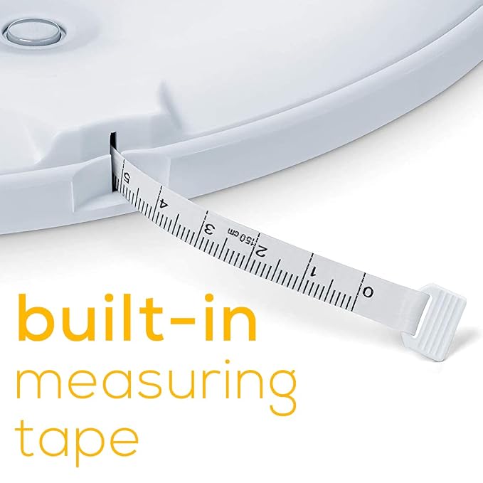 Beurer BY90 Digital Baby & Pet Scale with Bluetooth for Infants, Cats & Dogs, Weighing in Lbs/Oz/Kg up to 44 lbs, Hold & Tare Function for Accuracy & Curved Platform