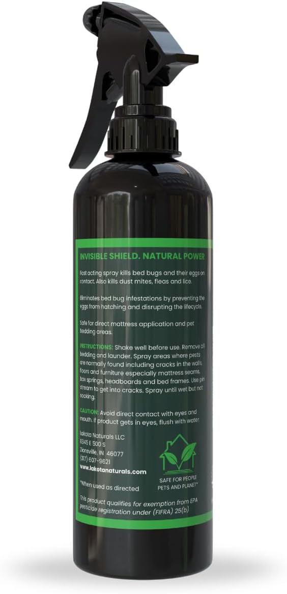 Lakota Naturals Extra-Strength Bed Bug Killer Spray (32 Fl Oz)