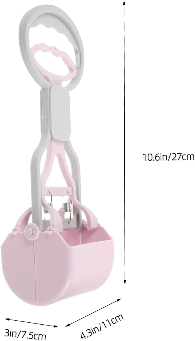 Foldable Scoop Ergonomic Handle Grabber for Easy -up Portable Pet Supplies for Dogs and Puppies Lightweight Efficient Waste Picker