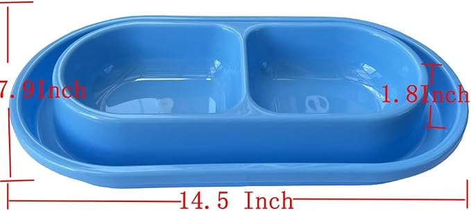 Ant Proof Cat Dish 32 Oz Pet Food Water Bowl for Dogs Cats Pink, M | Ant Proof Food Bowl, No Spill Dish, Outdoor Feeding, Deep Wide Water Moat, Ants Barrier Blocks Insects, Lightweight Plastic