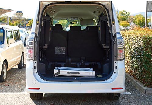 PetSafe Happy Ride Compact Telescoping Dog Ramp | Most Compact Size, Extends 28-70 in for Most Vehicles, Rubber Feet, Side Rails, Safety Latch, Supports Dogs up to 300 Lb