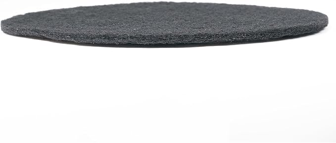 PAWZIDEA 3-Pack Replacement Activated Carbon Filter for PAWZIDEA Outdoor Ready 3.1 Gallon Dog Poop Trash Can Brown/Black/Gray, 7.8" Round, 1/5" Thick Deodorizing Carbon Filters, EFFECTIVE ODOR CONTROL