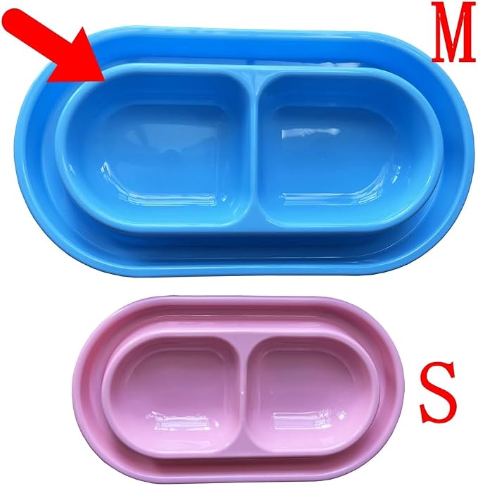 Ant Proof Cat Dish 32 Oz Pet Food Water Bowl for Dogs Cats Pink, M | Ant Proof Food Bowl, No Spill Dish, Outdoor Feeding, Deep Wide Water Moat, Ants Barrier Blocks Insects, Lightweight Plastic