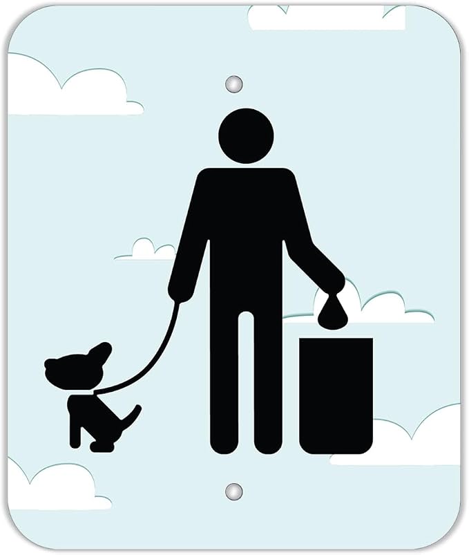 Zero Waste USA - DISPENSE-ART™ Roll Bag Dispenser & Sign - Hot Air Balloon | UV-printed roll bag dispenser & matching sign, 400 bags, 25% more storage, mounts to walls, posts & fences