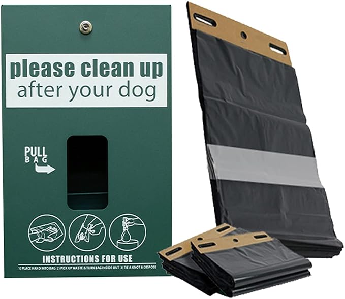Ultimate™ Dog Waste Station/ONEpul® Header Bag System (Matte Green)
