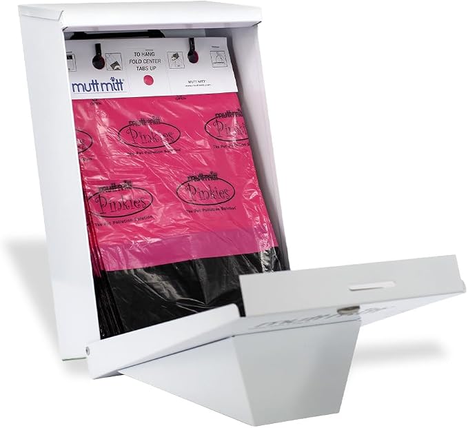 Mutt Mitt® Pinkies™ 2-Ply Dog Waste Station Header Bags, 100 Count | Same Mutt Mitt® bags found in dog waste stations, 2-ply mitten design, 300% thicker than mini roll bags
