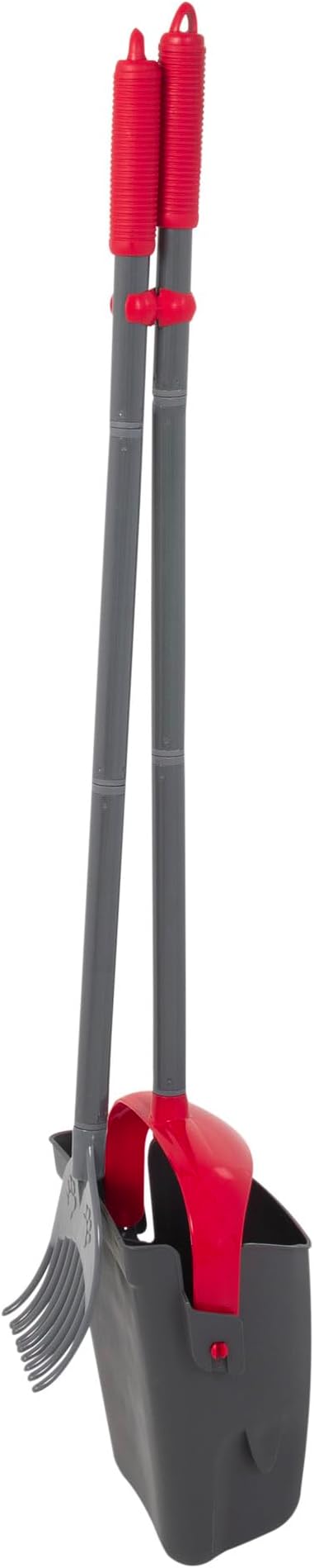 Arm & Hammer Pooper Scooper for Extra Large Dogs Heavy Duty, Outside Yard Dog Poop Scoop Pet Waste Clean Up with Bag Attachment - 2 Waste Bags Included | Includes 2 waste bags plus an attachment to hold them, keeps hands clean while picking up after pe...