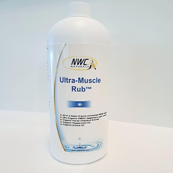NWC Naturals Ultra-Muscle Rub 32 Ounces