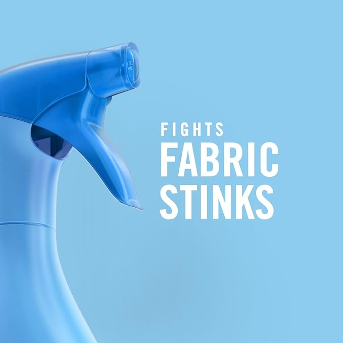 Febreze Fabric Spray Air Freshener, Odor-Fighting Fabric Refresher, Sneaker Balls Alternative, Couch Cleaner, Linen Spray, Multi-Use, Extra Strength Scent, 23.6 fl oz