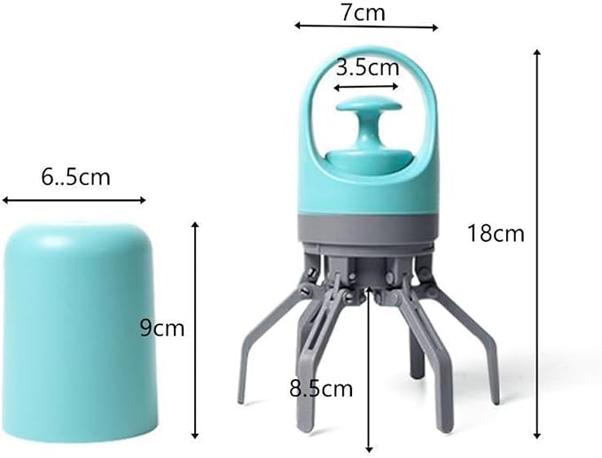 Portable Pet Pooper Scooper,Portable Pooper Scooper for Dogs,Portable Poop Scooper with Bags,Pooper Scoopers with Bag Attachment,with 15/60/120 PCS Bag Attachment. (120, Bags)