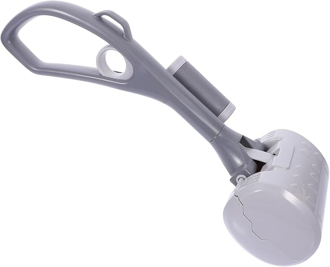 Abaodam Heavy Duty Dog Pooper Scooper with Handle Portable Yard Poop Scoop for Large Dogs Sturdy Pet Waste Picker