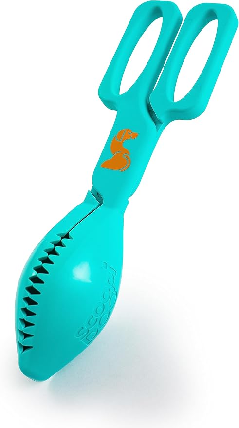 Soft Grip Pooper Scooper, Dog Poop Clean Up Tool, Used with or Without a Poop Bag