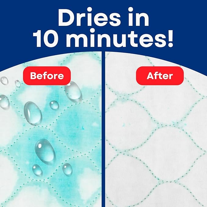 RMS Ultra Soft 4-Layer Washable and Reusable Incontinence Bed Pad - Waterproof Bed Pads, 34"X72"