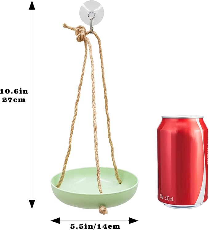 Plastic Frog Swing Toys with Suction Cup, Frog Habitat Platform, Reptile Decorations for Terrarium, Frog Tank Accessories, Terrarium Decor for Tree Frog, African Dwarf Frog, Frog and Toad