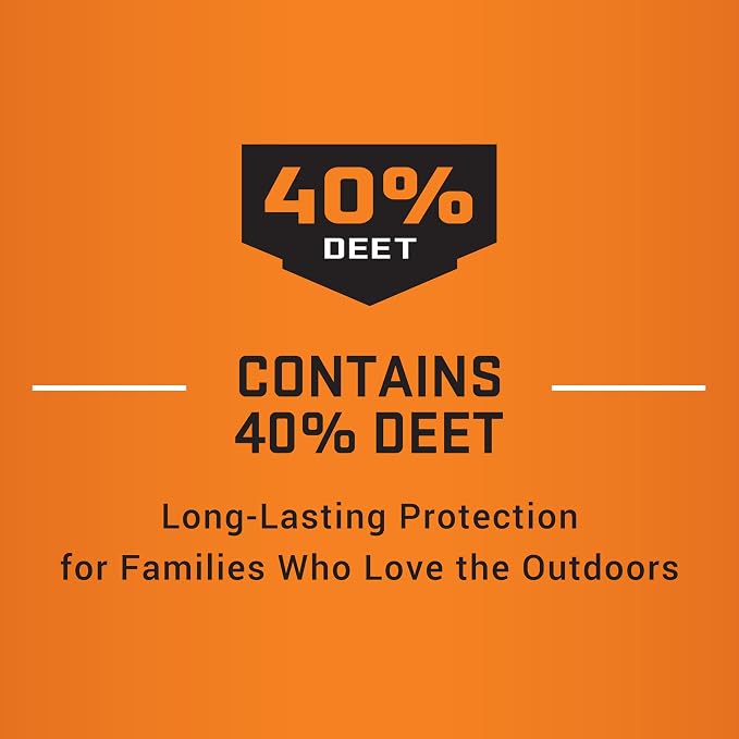 Repel Insect Repellent Sportsmen Max Formula 40% DEET, 6.5 Ounces, Long-Lasting Aerosol Insect Repellent Spray Repels Mosquitoes, Ticks, Gnats, Biting Flies, Chiggers and Fleas, 3 Pack