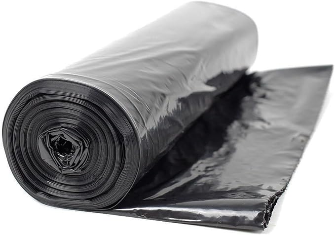 Zero Waste USA - Commercial Dog Waste Station Can Liners, 50 Count | Heavy-duty 1.1 mil dog waste station liners, black opaque bags with star seal bottom for 10 gallon commercial cans