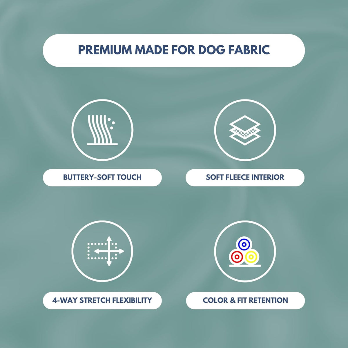 Spark Paws Dog Hoodie – Premium Dog Sweater for Small, Medium, and Large Dogs | Warm Outfits for French Bulldogs, Pitbull, Puppy, Winter Jacket Alternative - Teal - XL