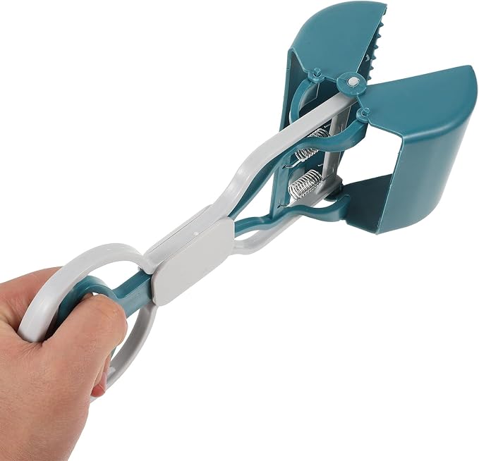 TOYANDONA Heavy-Duty Dog Pooper Scooper Wear-Resistant Litter Scoop Portable Dog Poop Grabber Avocado Green Puppy Outdoor Waste Cleanup