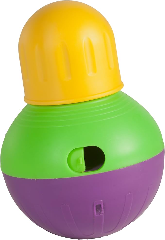 Starmark Treat Dispensing Bob-A-Lot Small Dog Interactive Feeder Toy