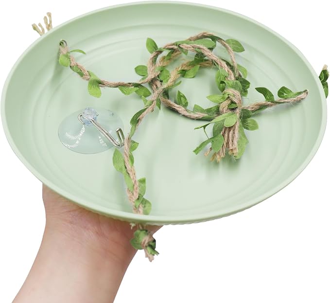 Frog Swing Toys, Gecko Swing Toys, Plastic Reptile Amphibian Climbing Toys, Tank Aquarium Terrarium Decoration Accessories, Suitable for Frog Gecko Lizard Chameleon Hermit Crab Hamsters Rats
