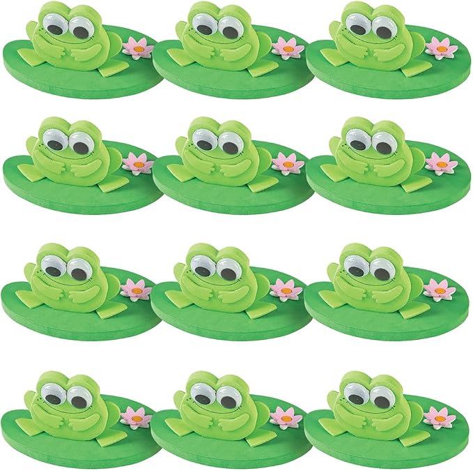 3D Frog On A Lillypad Floating Ck-12 - Crafts for Kids and Fun Home Activities