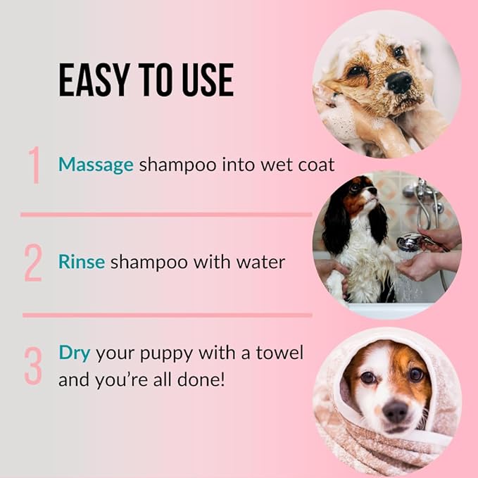 PET CARE Sciences 1 Gallon Tearless Puppy Shampoo and Conditioner - Groomers Choice - Made in The USA