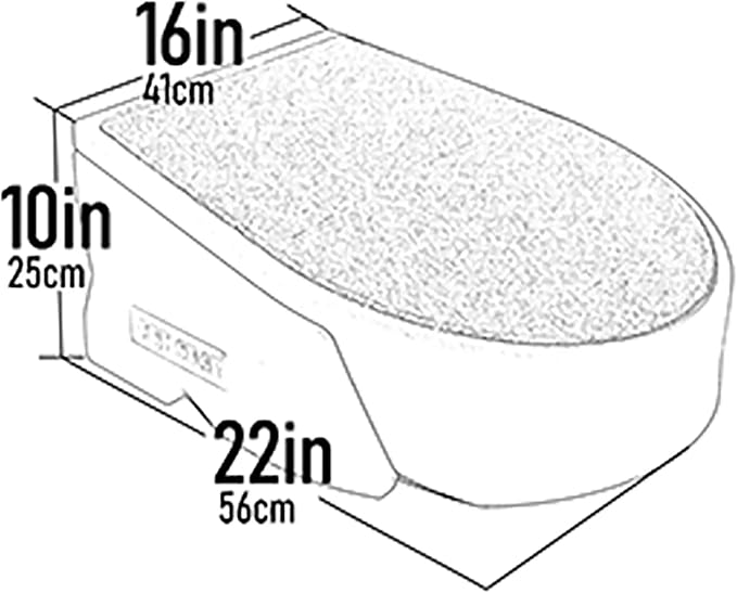 Pet Gear One Step for Dogs/Cats, Light Sand | Lightweight/Portable, Sturdy, No Tools Required, Removable, Washable Carpet, Supports 175 lbs