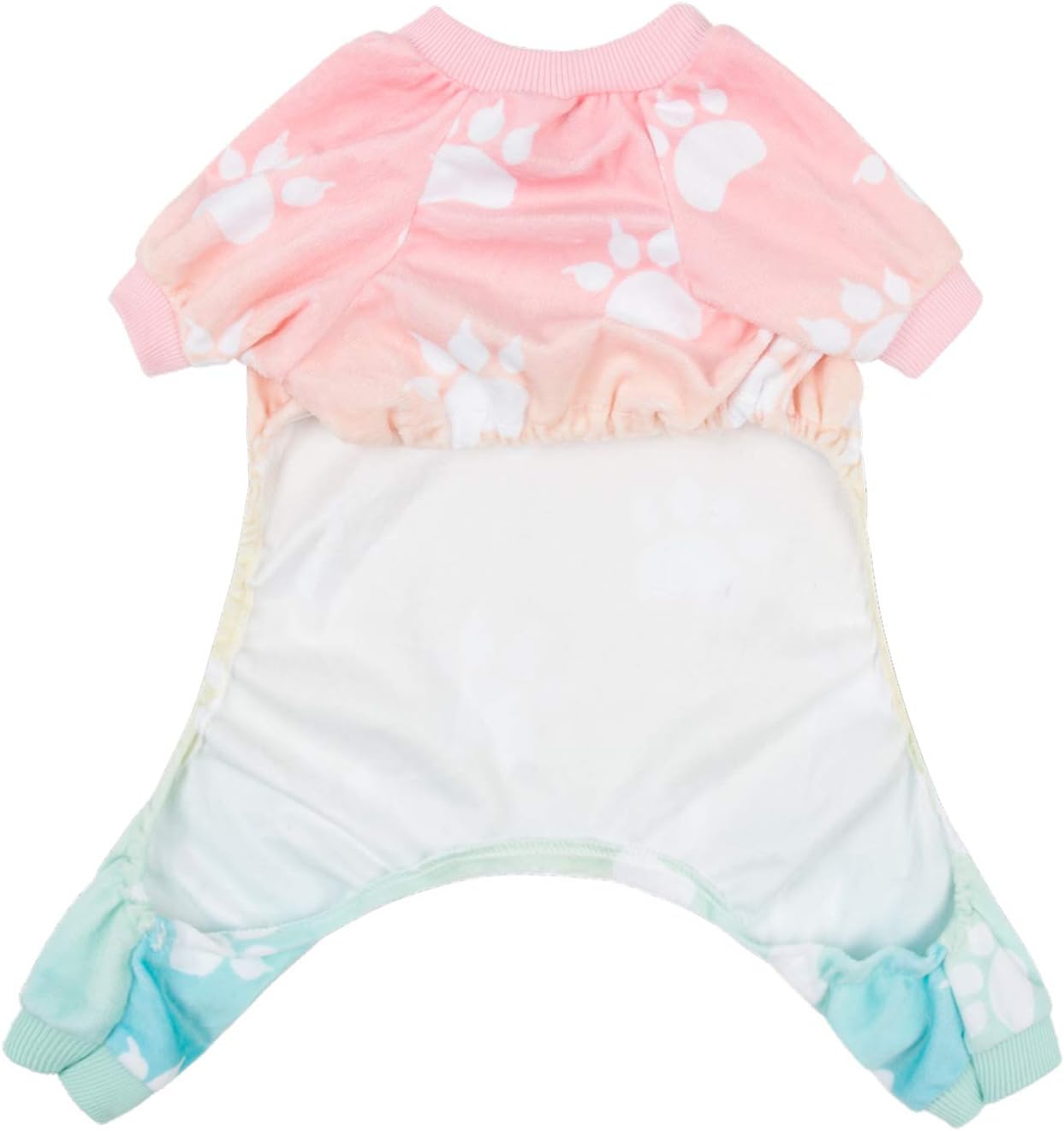 CuteBone Small Dogs Outfit Soft Puppy Onesies Pjs Dog Pajamas Pet Coat Cat Apparel Comfy Doggie Jumpsuit Bodysuit for All Seasons P09XS