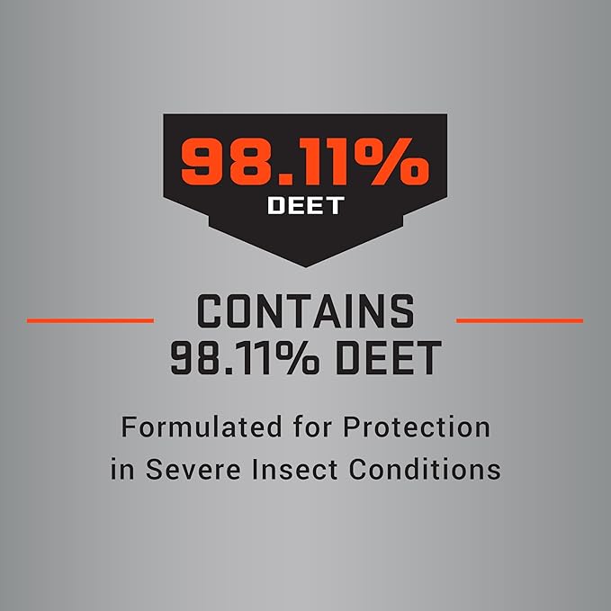 Repel 100 Insect Repellent, 1 Ounce, With DEET, 10-Hour Protection Long-Lasting Insect Repellent Travel Pump Spray Repels Mosquitoes, Ticks, Gnats, Biting Flies, Chiggers And Fleas, 6 Pack