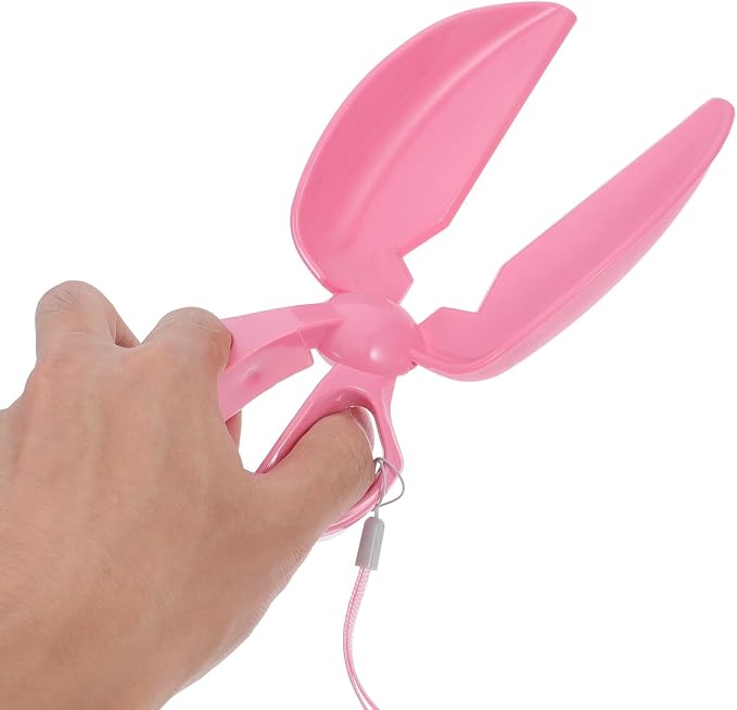 Alipis Heavy Duty for Effortless Pet Waste Cleanup Dog Poop Scooper with Scissor-Style Mechanism Portable Abs Pooper Scooper for Large Dogs and Yard Cleaning