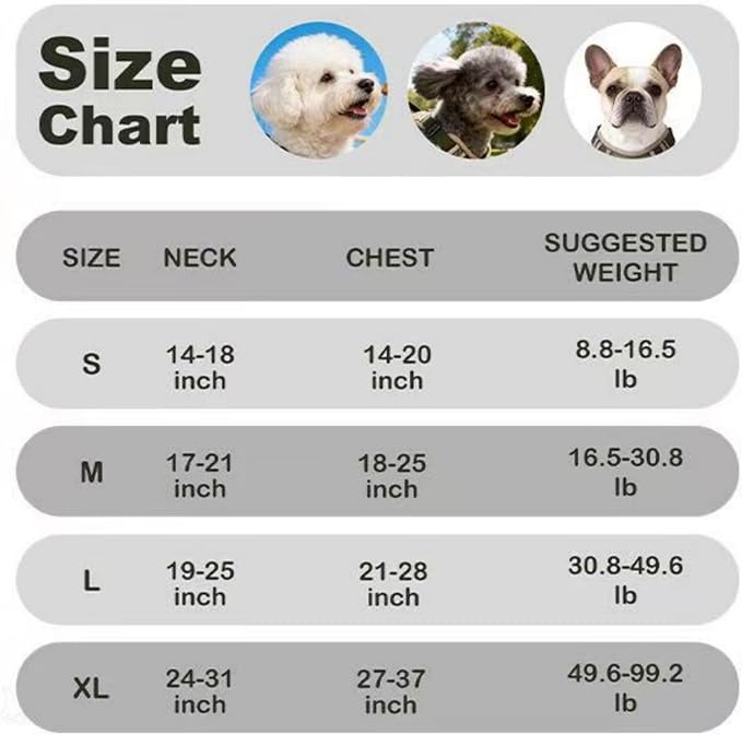 No-Pull Dog Harness for Extra Large Dogs, 1680D Oxford Tactical Dog Harness Reflective Adjustable Heavy Duty Dog Harness, Padded Handle for Walking, Training, Outdoor Control (Khaki, XL)