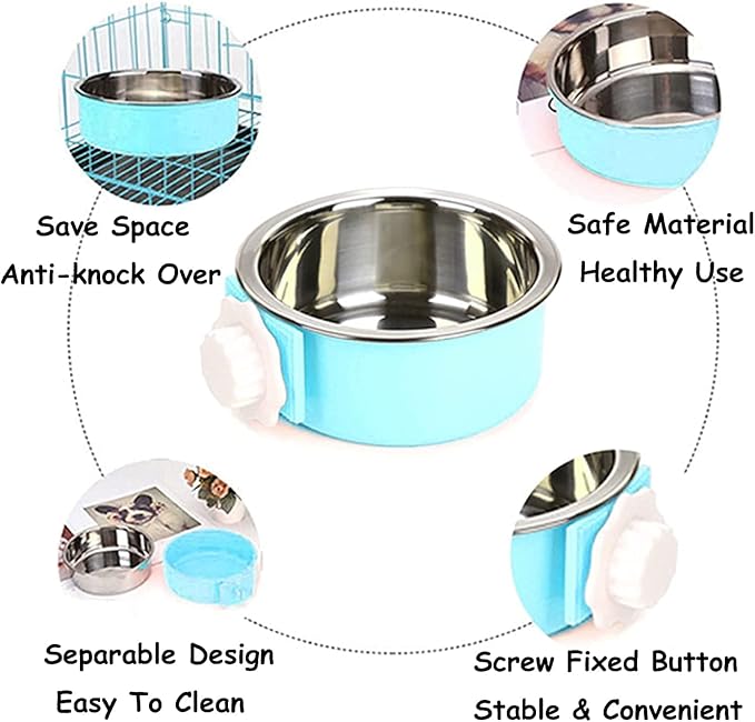 PINVNBY Rabbit Litter Box for Cage Bunny Corner Litter Bedding Box Small Animal Litter Pan Hanging Pet Bowls Cage Potty Trainer Pet Toilet for Rabbit Bunny Guinea Pigs Small Animals（Green）
