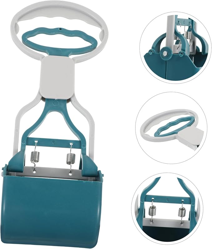 Heavy Duty Dog Pooper Scooper for Dogs Portable Litter Scooper Long Handle