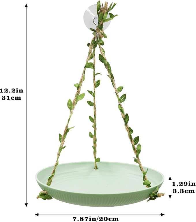 Frog Swing Toys, Gecko Swing Toys, Plastic Reptile Amphibian Climbing Toys, Tank Aquarium Terrarium Decoration Accessories, Suitable for Frog Gecko Lizard Chameleon Hermit Crab Hamsters Rats