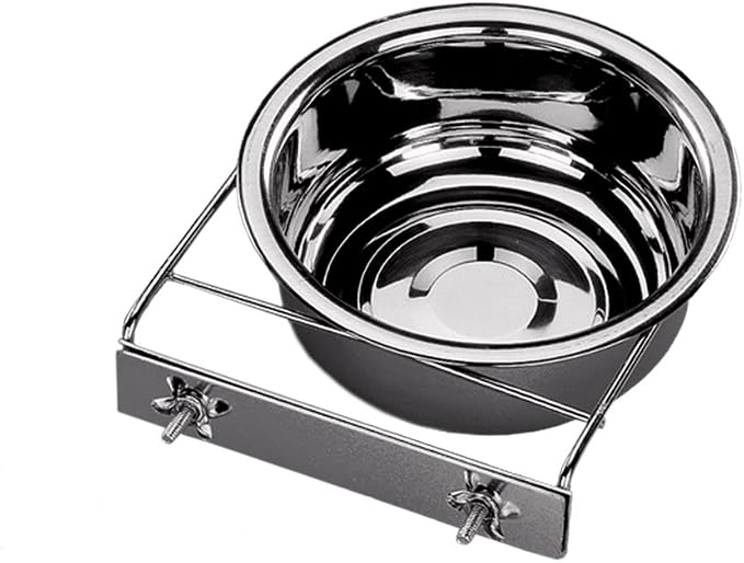 Nobby Stainless Steel Bowl with Screw-Holder, 2.80 Litre, 24 cm