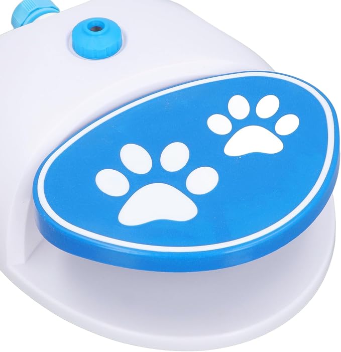 Dog Sprinkler, Dog Water Fountain For Large Dogs Outdoor Dog Water Fountain Step On Foot Activated Dog Water Dispenser Automatic Dog Water Sprinkler with Hose