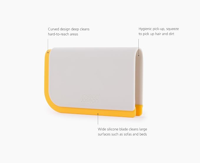 Joseph Joseph CleanTech 3-in-1 Pet Hair Remover for Upholstery, Fabric, Furniture & Couches