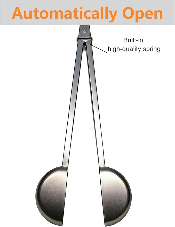 13.5" Stainless Steel Metal Dog Pooper Scooper for Yard | Heavy Duty, Very Easy to Use, One-Hand Operation, For Yard & Outdoor Walks, Works on Grass, Gravel, Concrete
