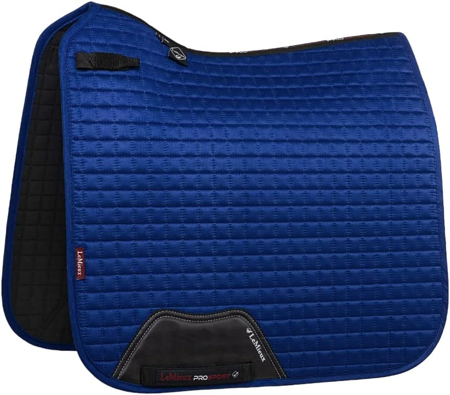 LeMieux Suede Dressage Square - English Saddle Pads for Horses - Equestrian Riding Equipment and Accessories