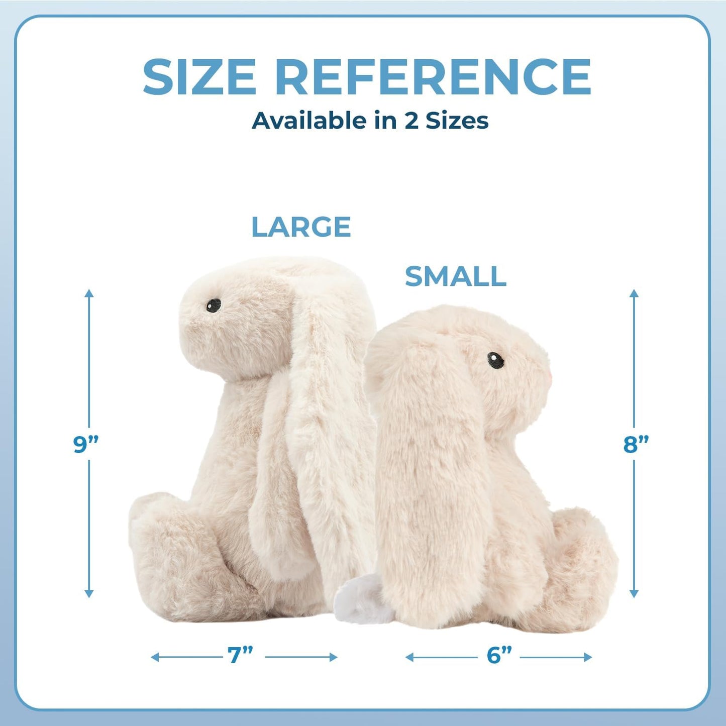 Best Pet Supplies Interactive Squeaky Dog Chew Toy, Ideal Dog Toys for Chewers, Small, Medium & Large Dogs, and Fetch Lovers - Bunny (Beige), Small