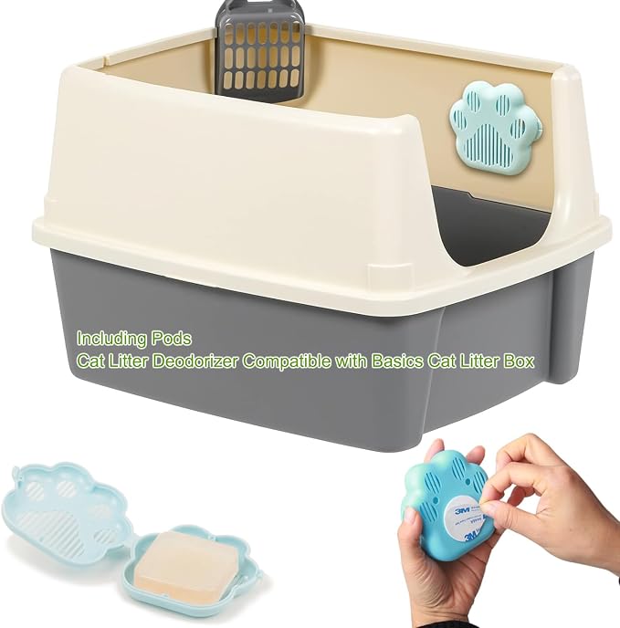 6 Pack Pet Odor Eliminator,Cat Litter Box Odor Deodorant Gel Suitable Compatible with PuraMax 2,PuraMax & MAX PRO and basics cat litter box
