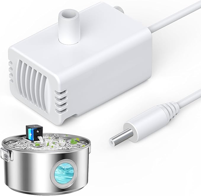 Wireless Dog Water Fountain Pump (ONLY Include Water Pump)