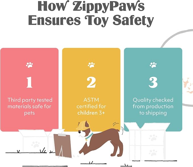ZippyPaws Burrow Replacement Miniz - Interactive Dog & Puppy Toys for Boredom, Stimulating Pet Products to Keep Them Busy, Plush Refills for Hide & Seek Puzzle, Squeaky Toy for Enrichment - Bunnies